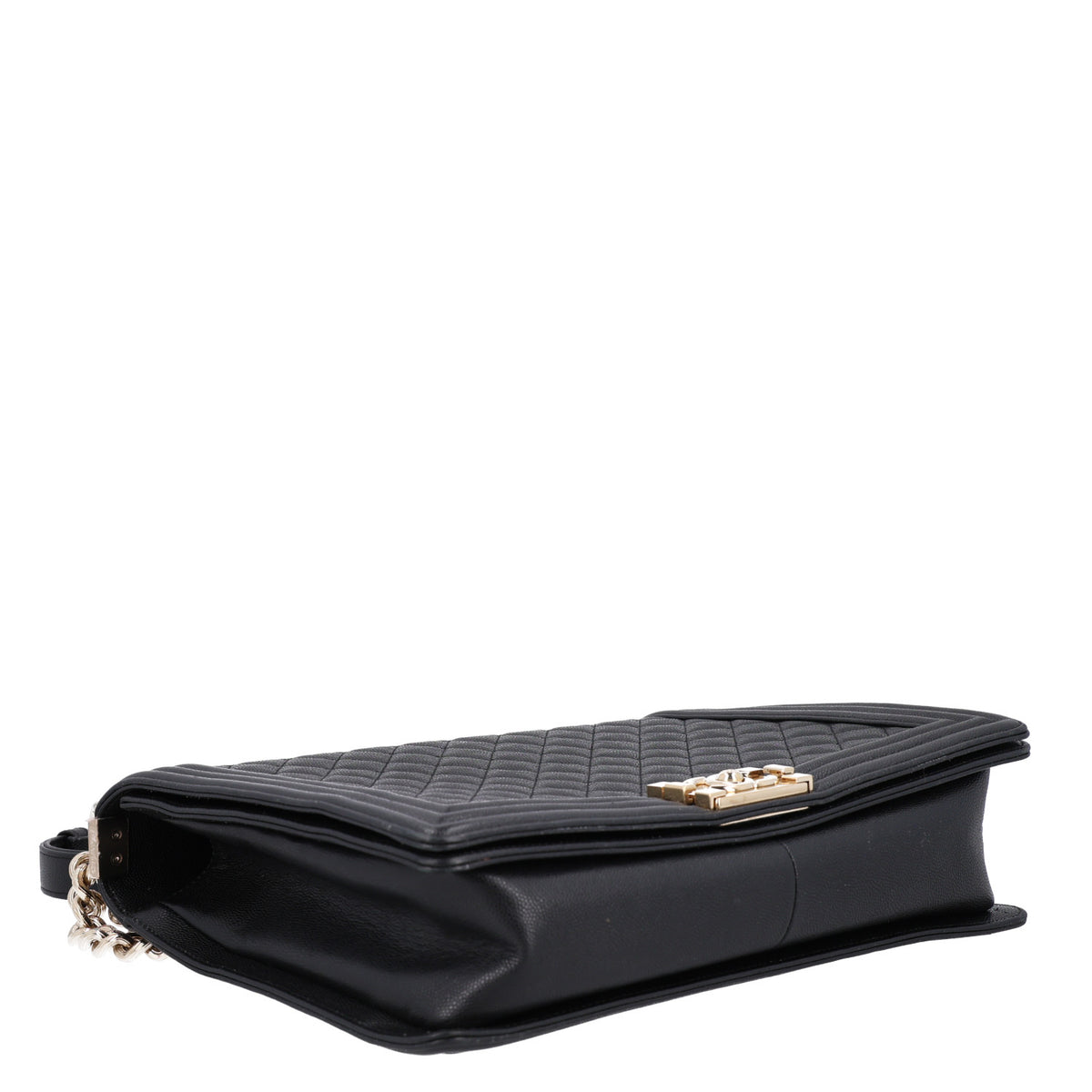 Chanel Caviar Quilted Large Boy Flap Black 4 of 10
