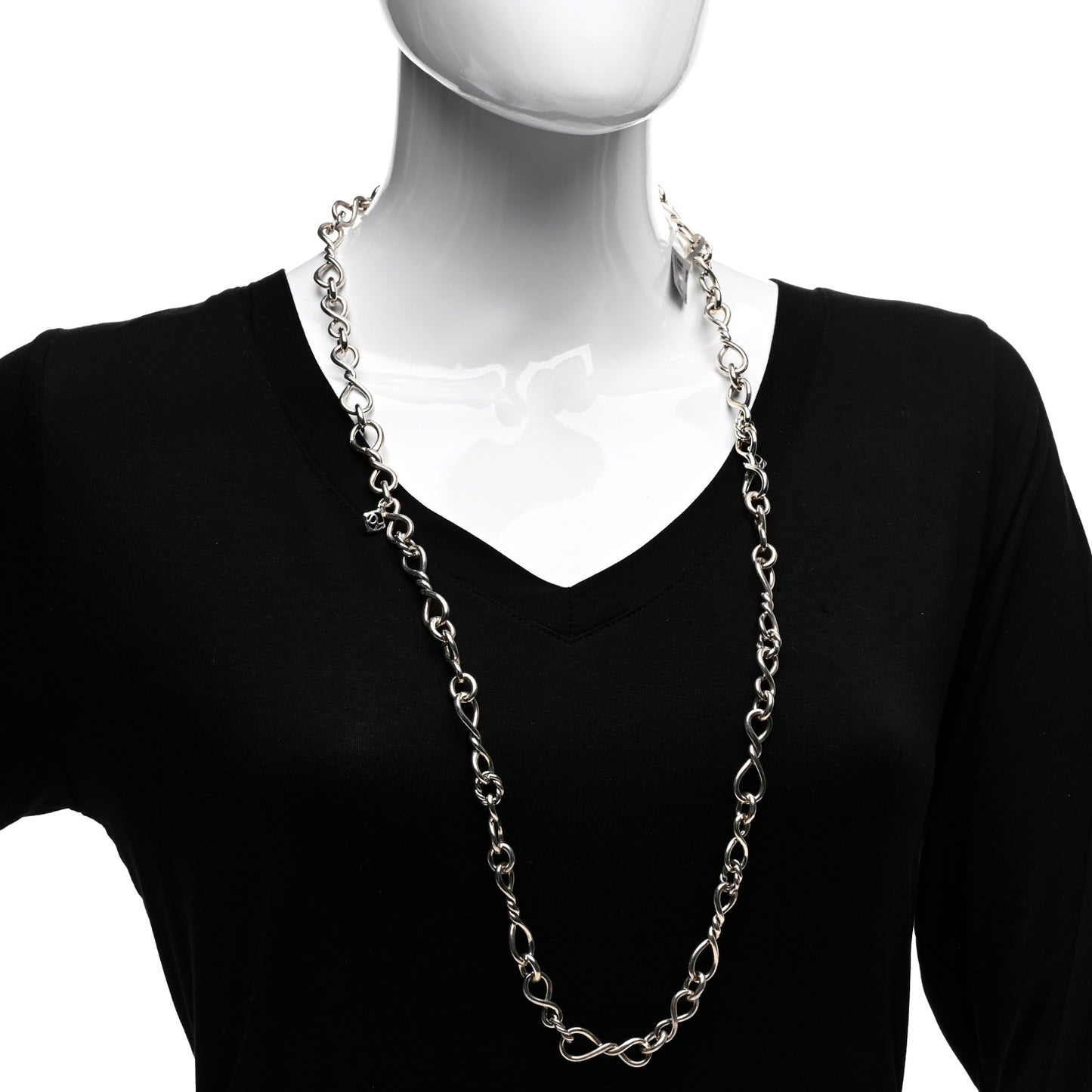 Sterling Silver Medium Continuance Chain Necklace