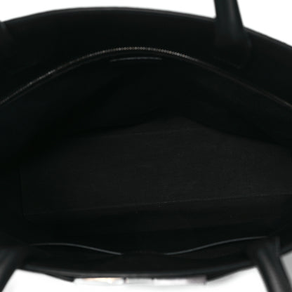 Saint Laurent Grained Calfskin Manhattan North South Shopper Tote Black 5 of 11