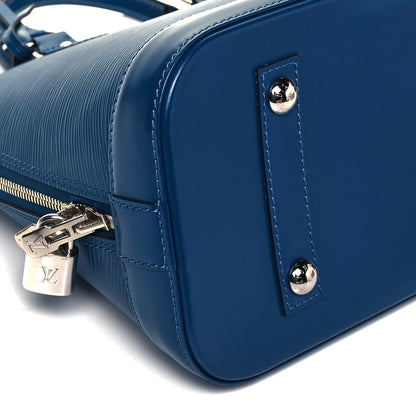 Louis Vuitton Epi Alma PM Cyan 9 of 10