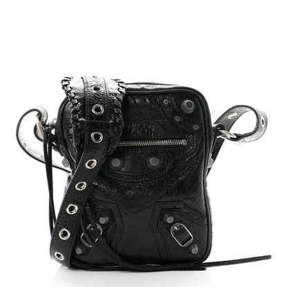 Balenciaga Agneau Arena Le Cagole Crossbody Bag Black 1 of 11