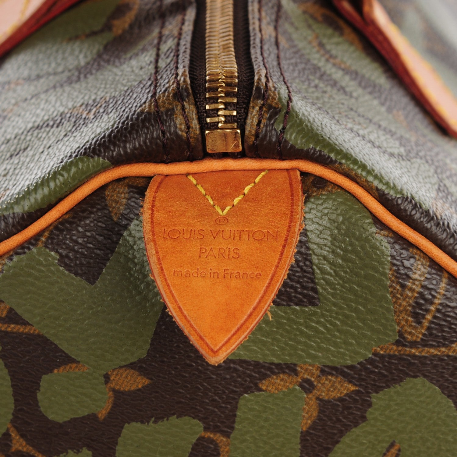 Louis Vuitton Monogram Graffiti Speedy 30 Kaki 5 of 7
