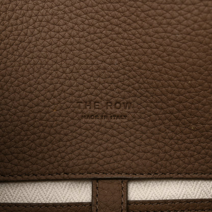The Row Matte Grained Calfskin Soft Margaux 12 Taupe 6 of 10