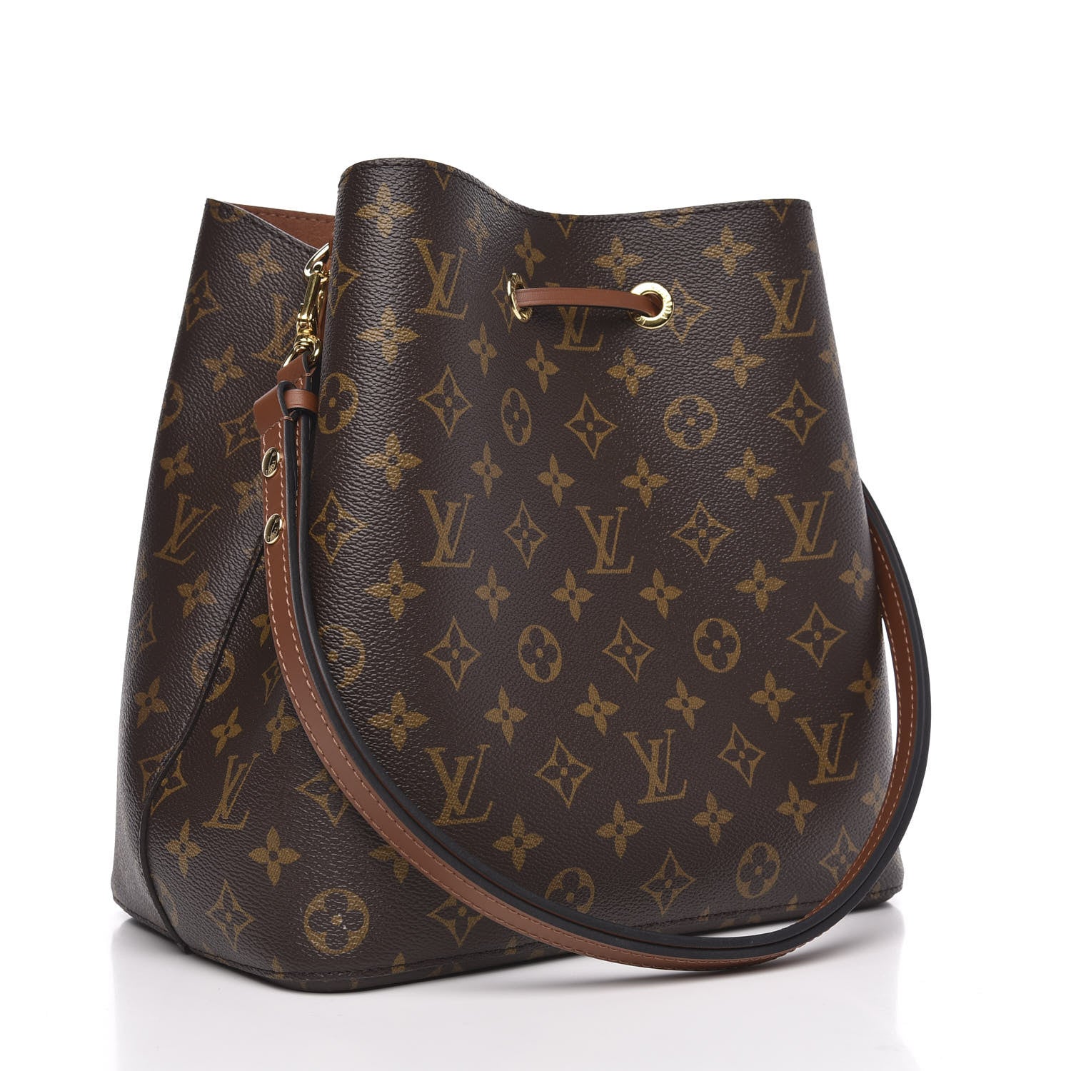 Louis Vuitton Monogram Neonoe MM Caramel 3 of 8