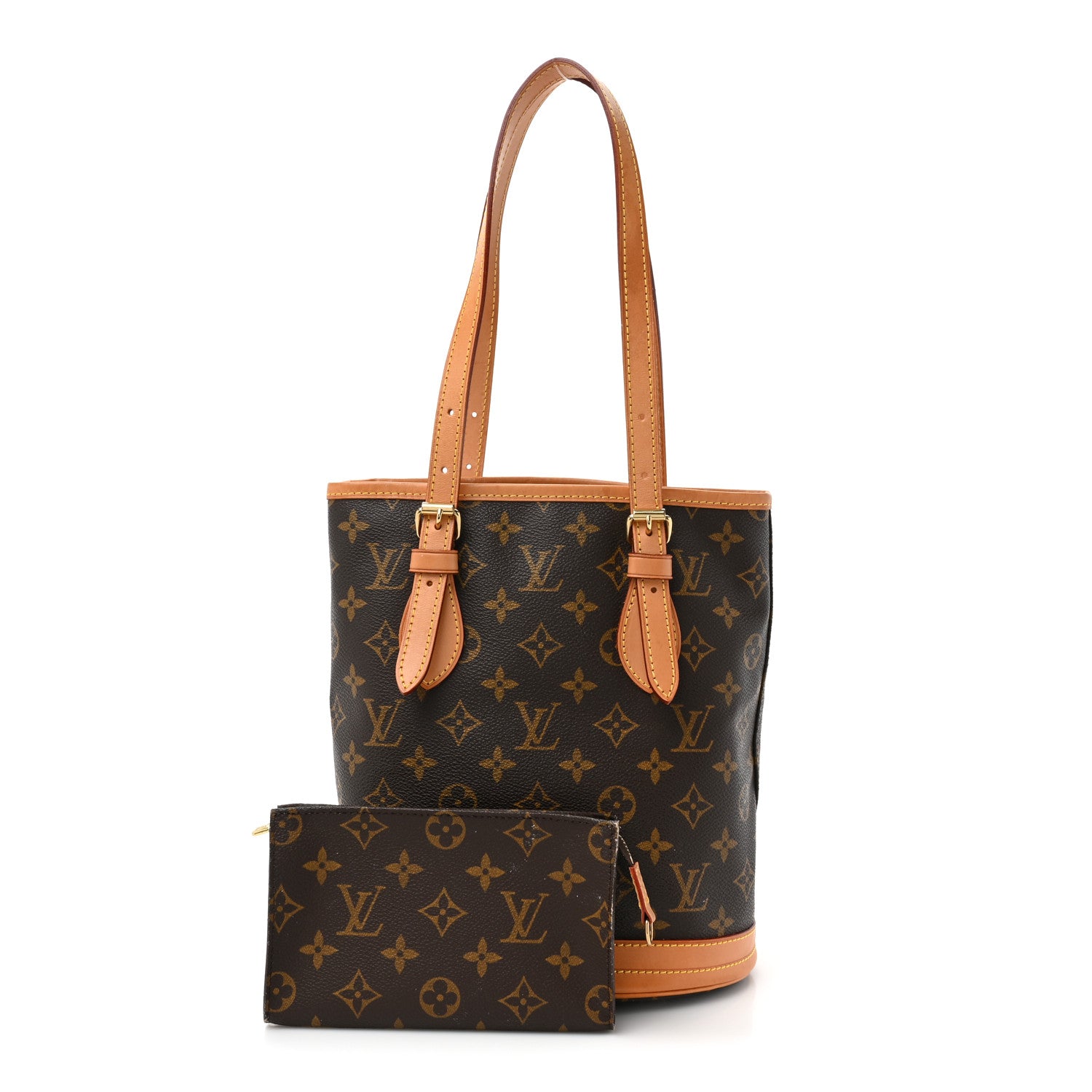 Louis Vuitton Monogram Petit Bucket 23 3 of 21