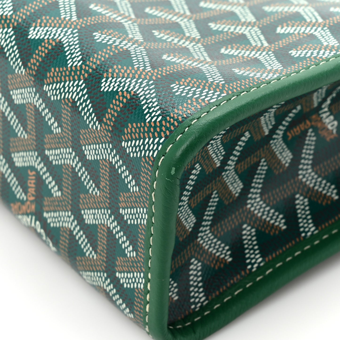 Goyardine Jouvence Toiletry Pouch Green