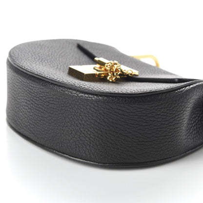 Chloe Grained Lambskin Mini Drew Shoulder Bag Black 7 of 11