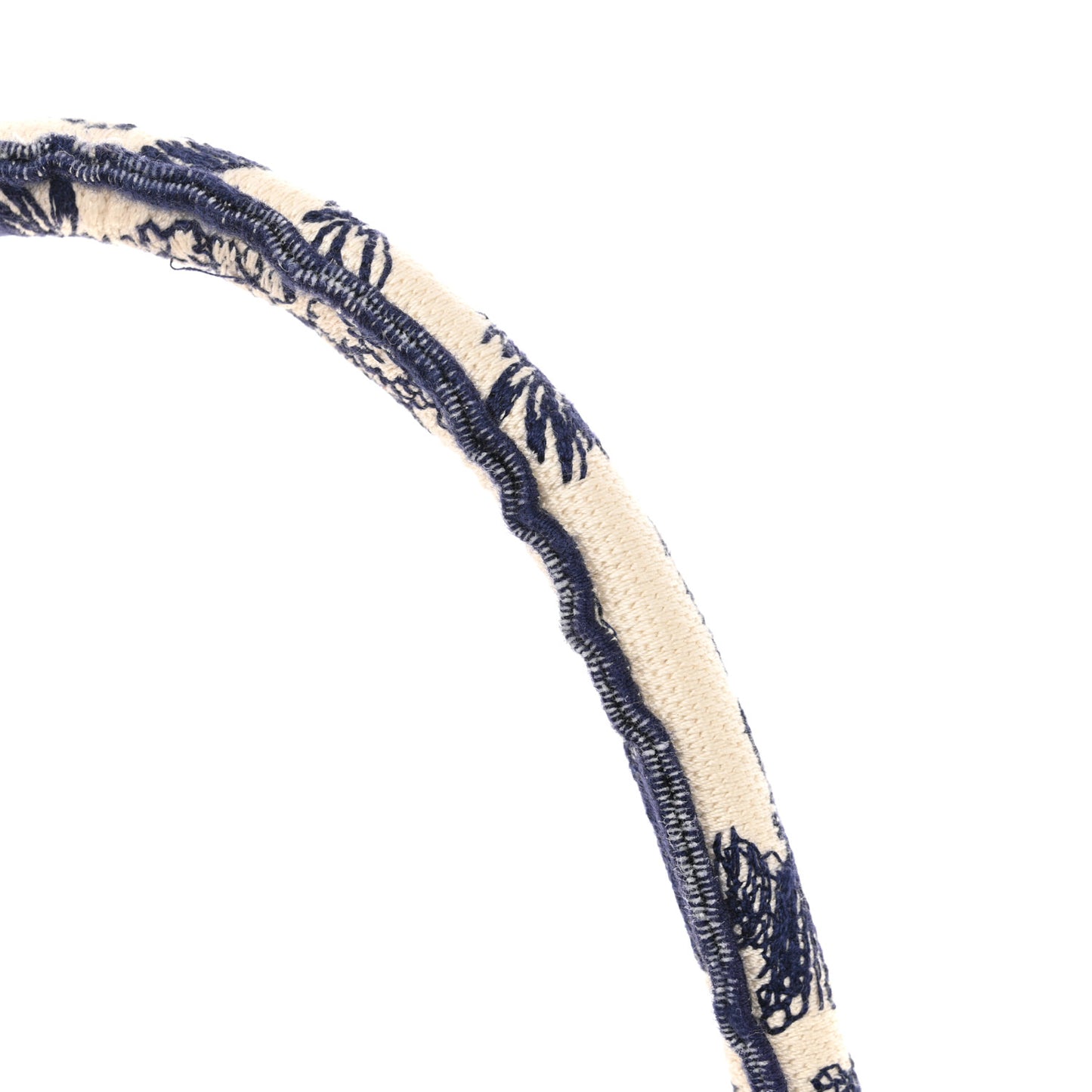 Canvas Embroidered Medium Dioriviera Toile De Jouy Book Tote Blue