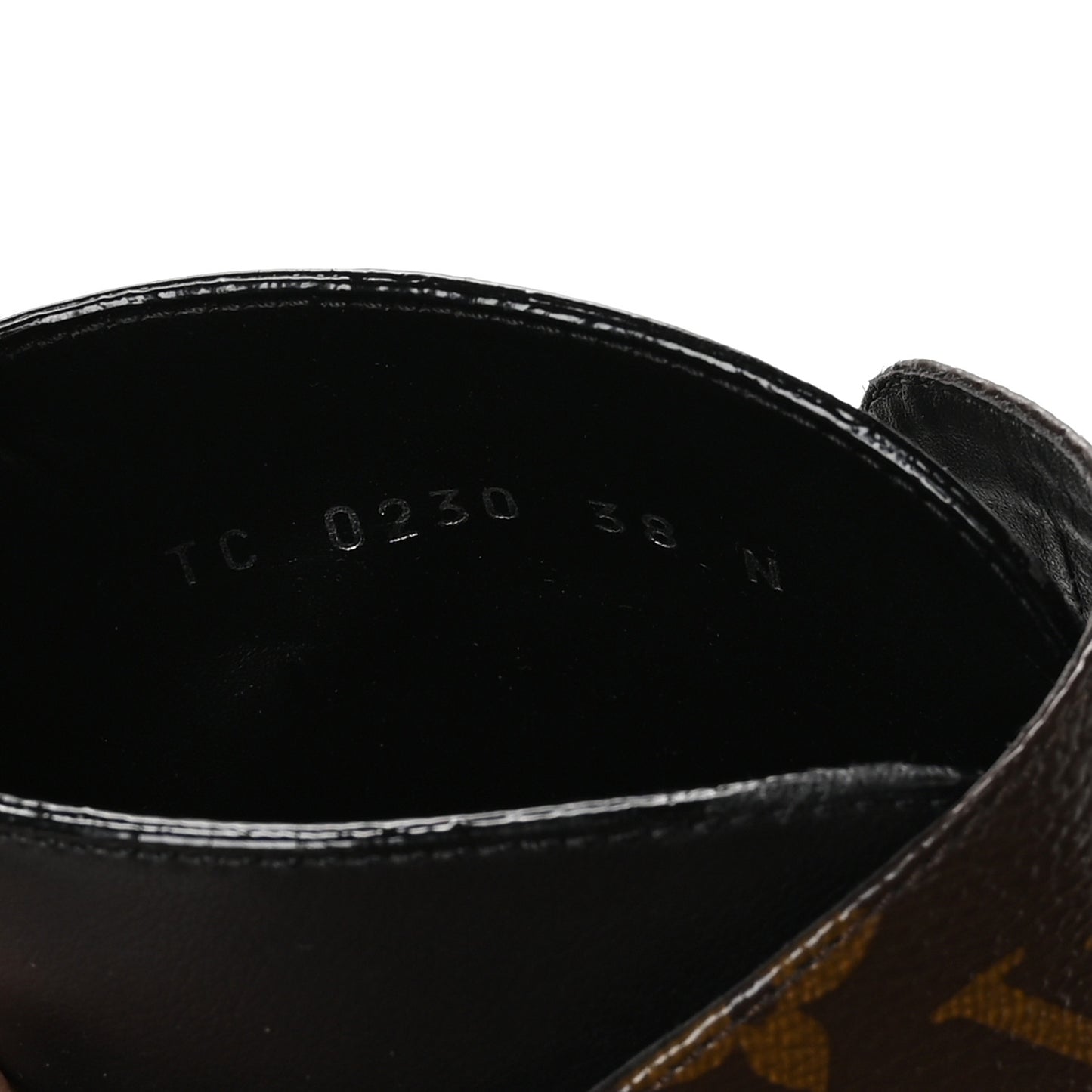 Calfskin Monogram Discovery Flat Ankle Boots 38 Black
