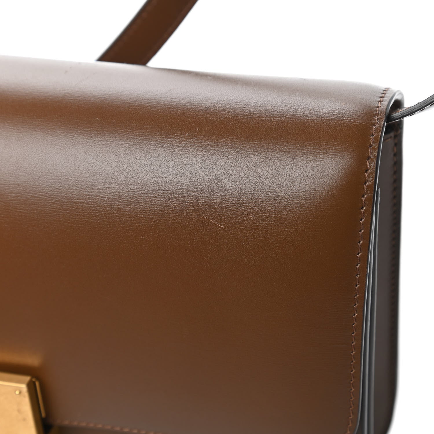 Celine Box Calfskin Medium Classic Box Flap Bag Camel 12 of 12