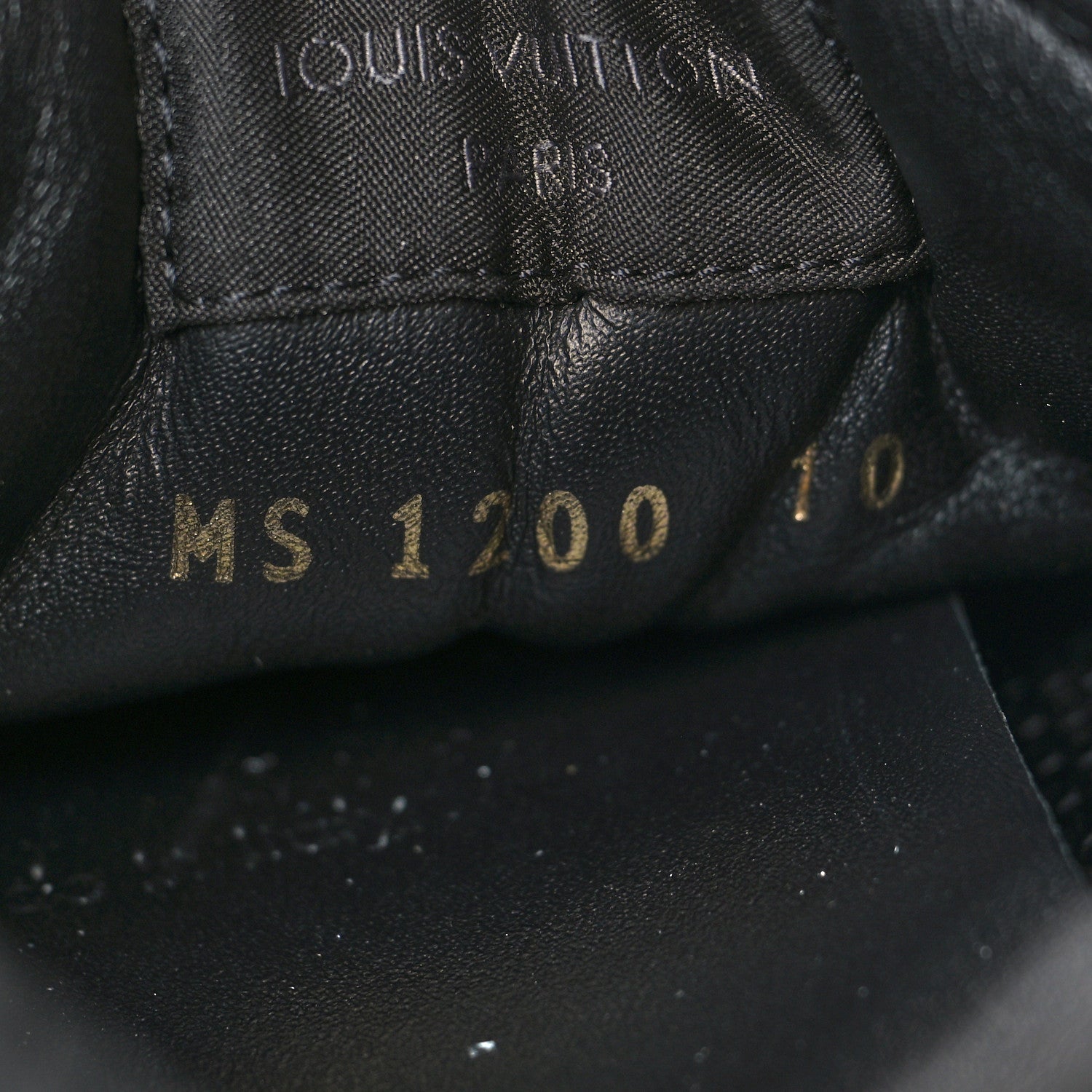 Louis Vuitton Iridescent Textile Monogram Calfskin Mens Run Away Sneakers 10 Black 6 of 9