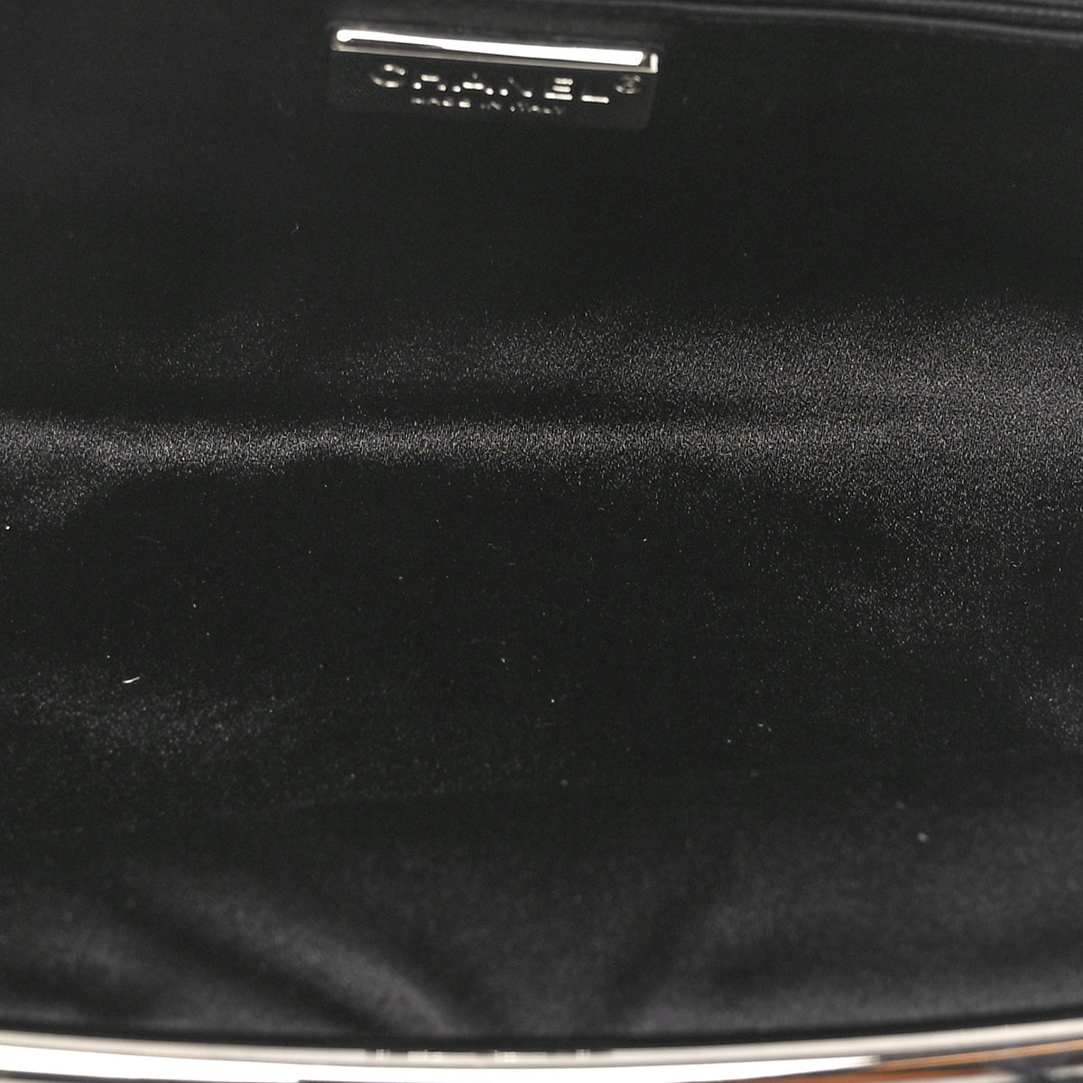 Chanel Tweed Strass Pudong Clutch Black 5 of 10