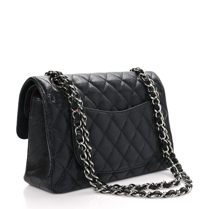 Chanel Caviar Quilted Small Double Flap Black 2 of 9
