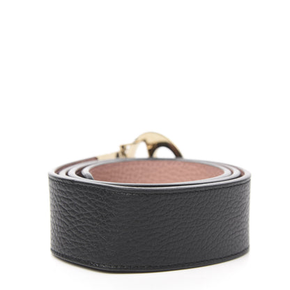 Gucci Calfskin 1973 Reversible Belt 90 36 Black Pink 2 of 7