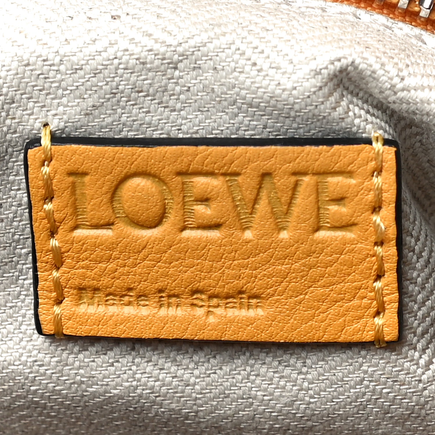 Loewe Calfskin Small Puzzle Bag Narcisus Yellow 5 of 9