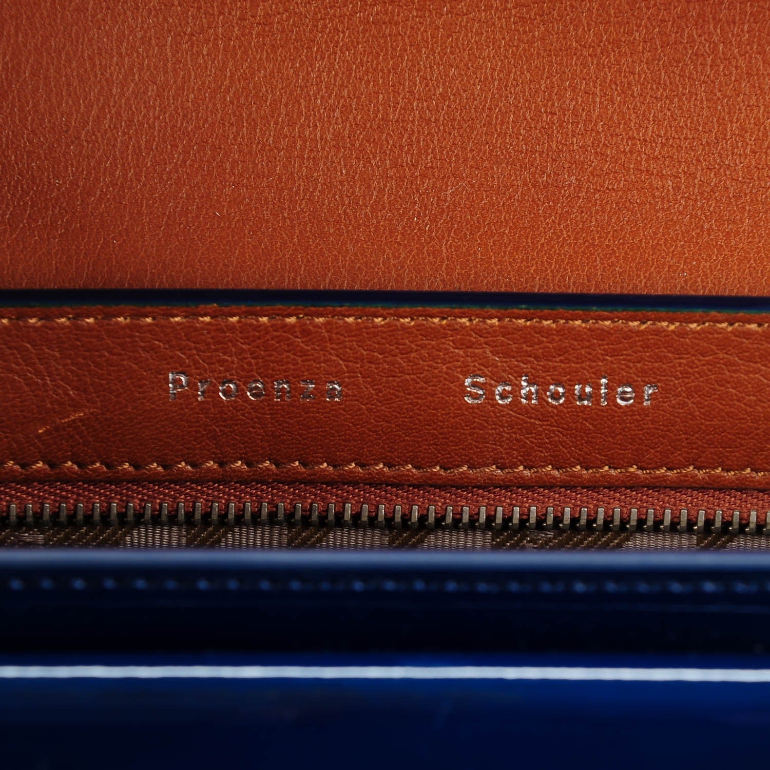 Proenza Schouler Patent Mini PS11 Classic Shoulder Bag Cadet Blue 6 of 10