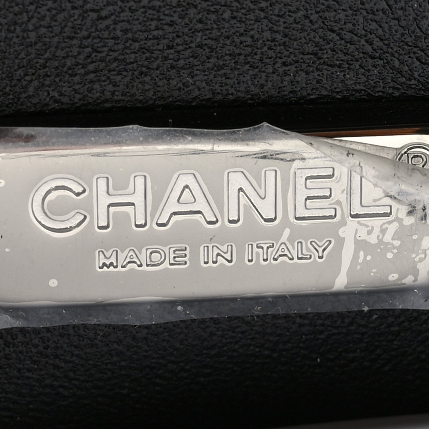 Chanel Sequin Lambskin Small Flap Black Silver 6 of 10