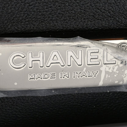 Chanel Sequin Lambskin Small Flap Black Silver 6 of 10