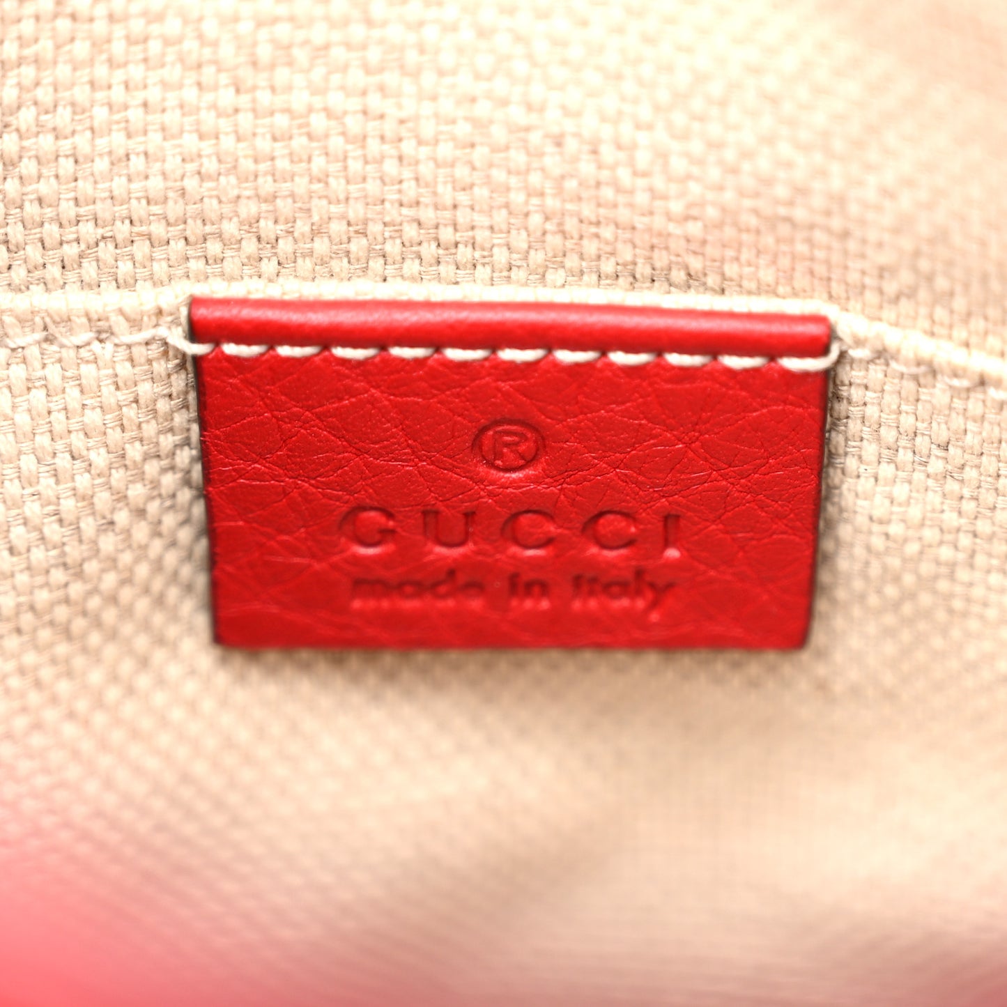 Pebbled Calfskin Small Soho Chain Shoulder Bag Tabasco Red