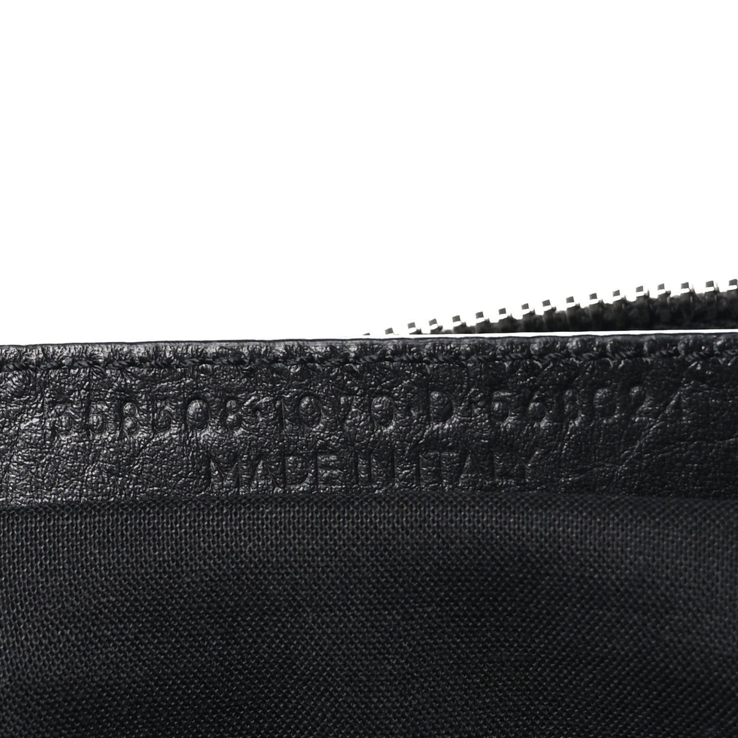 Balenciaga Calfskin Marble Print Document Case Black White 7 of 7