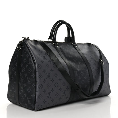 Louis Vuitton Reverse Monogram Eclipse Keepall Bandouliere 50 4 of 11