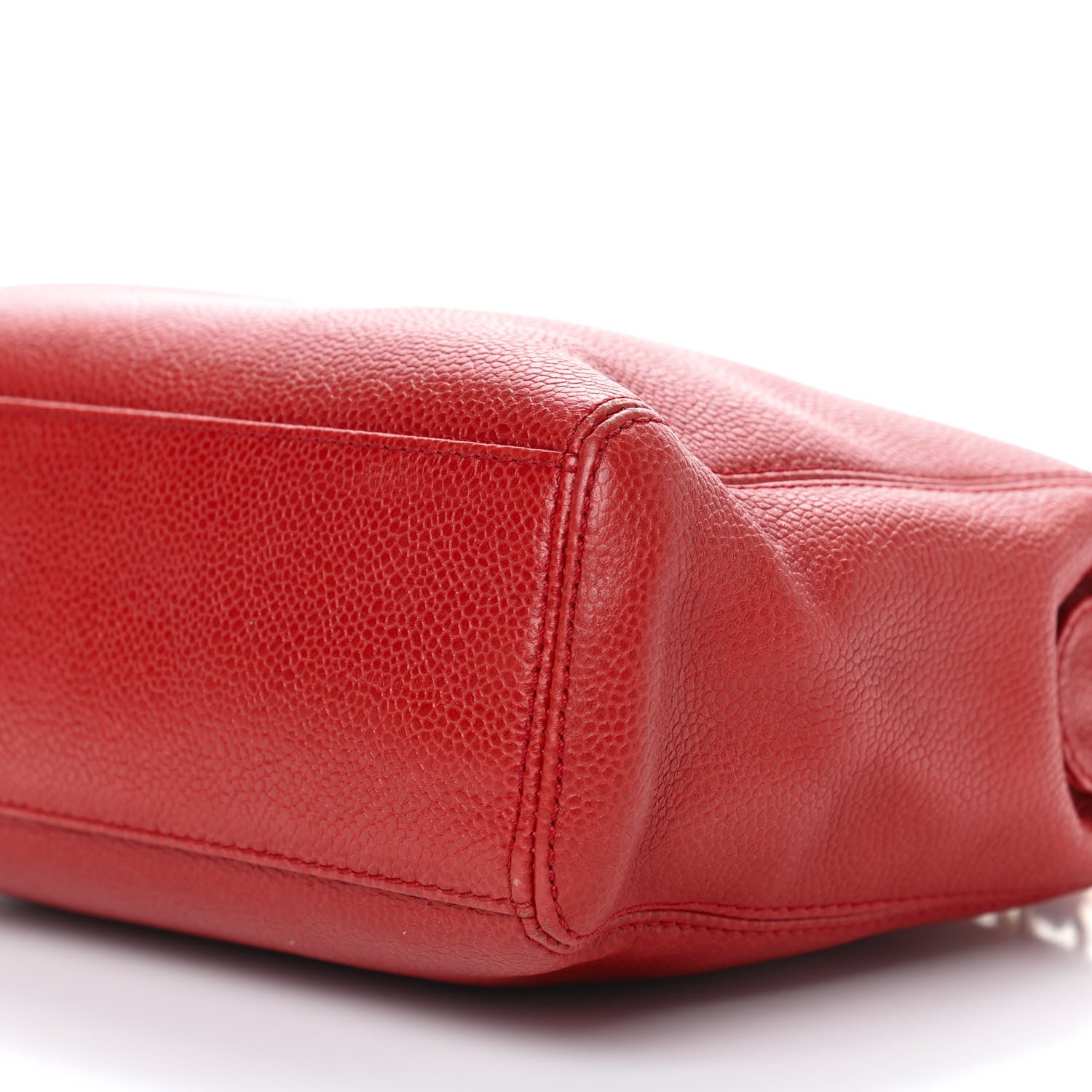 Chanel Caviar Shopper Tote Red 8 of 12