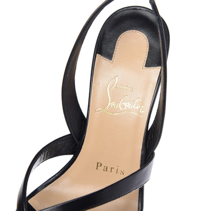 Christian Louboutin Kid Taralita 85 Thong Sandals 35 Black 8 of 11