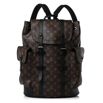 Louis Vuitton Monogram Macassar Christopher PM Backpack 1 of 11