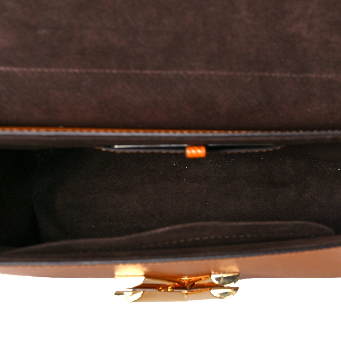 Epi Twist Shoulder Bag MM Gold Honey