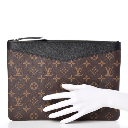 Louis Vuitton Monogram Daily Pouch Black 2 of 10