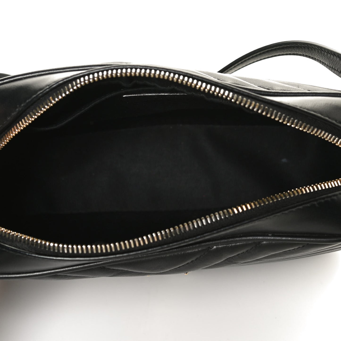 Calfskin Matelasse Monogram Lou Camera Bag Black