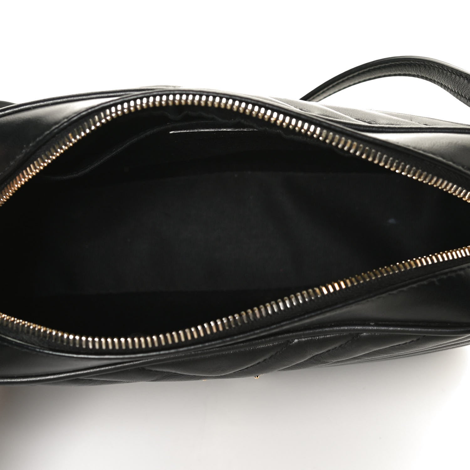 Saint Laurent Calfskin Matelasse Monogram Lou Camera Bag Black 5 of 10