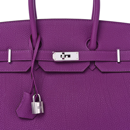 Hermes Togo Birkin 35 Anemone 8 of 11