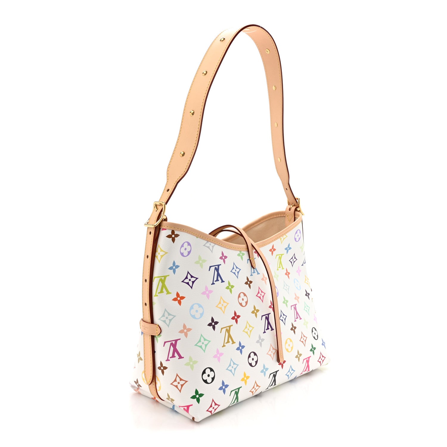 Louis Vuitton LV X TM Monogram Multicolor CarryAll PM White 4 of 10