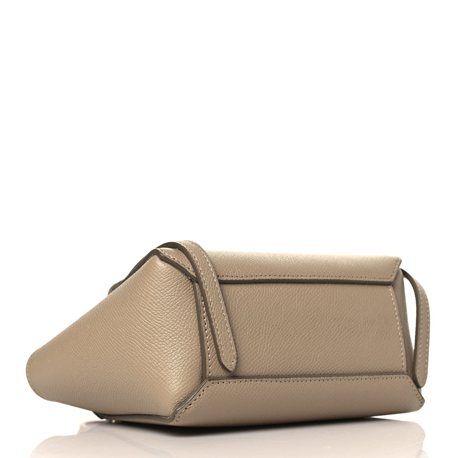 Celine Grained Calfskin Pico Belt Bag Light Taupe 3 of 8