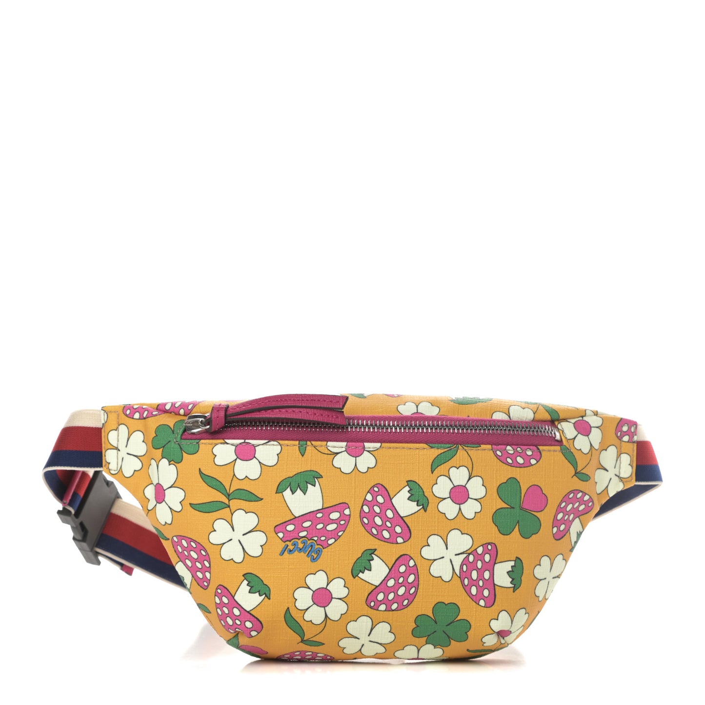 Supreme Childrens Mushroom Print Belt Bag Yellow