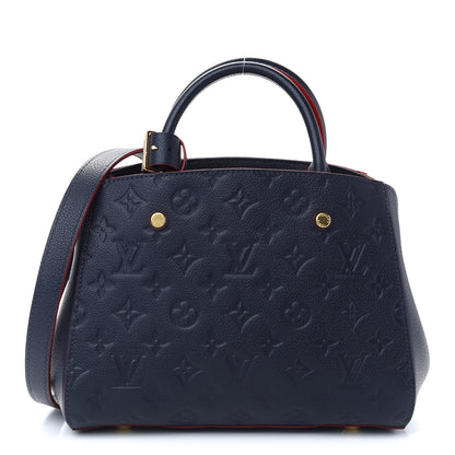Louis Vuitton Empreinte Montaigne BB Marine Rouge 1 of 9
