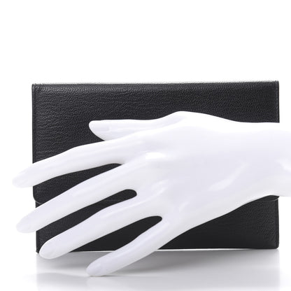 Chanel Goatskin CC Flap Wallet Black 2 of 9