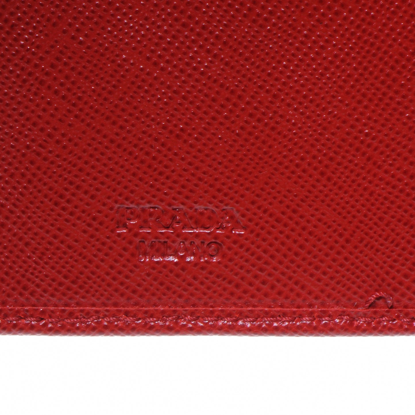 Saffiano Compact Wallet Fuoco