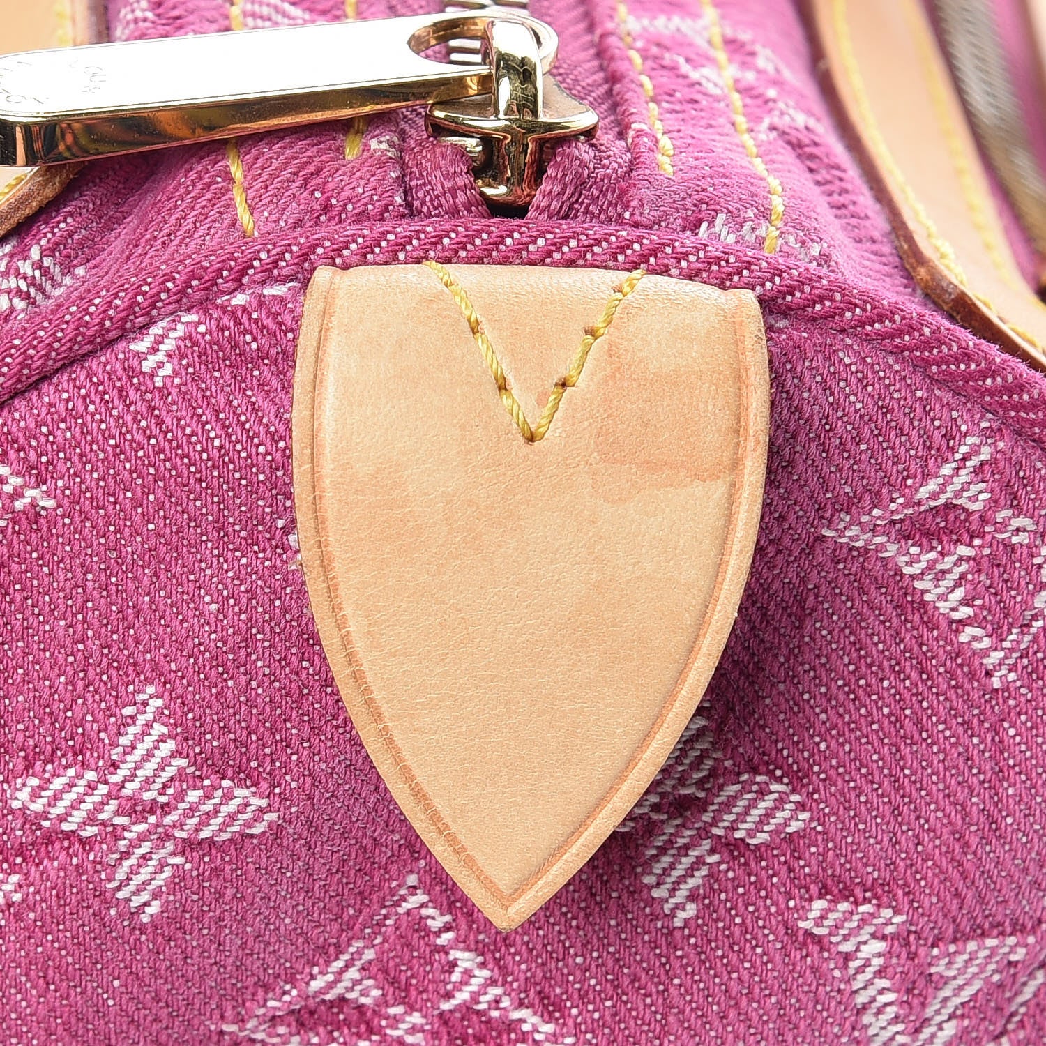 Louis Vuitton Monogram Denim Neo Speedy Fuchsia 16 of 16