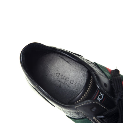 Gucci Microguccissima Web Sneakers 37 Black 7 of 8