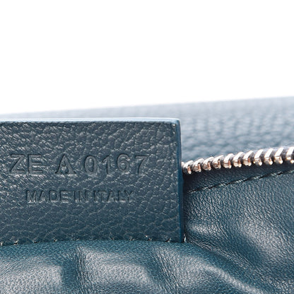 Givenchy Grained Goatskin Antigona Crossbody Peacock Blue 7 of 11