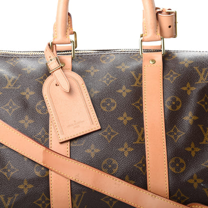 Louis Vuitton Monogram Keepall Bandouliere 45 8 of 21