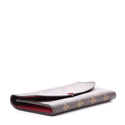 Louis Vuitton Monogram Emilie Wallet Fuchsia 3 of 10