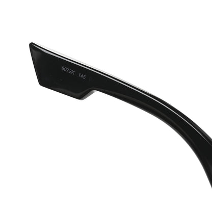 Christian Dior Acetate Oblique Oval Sunglasses Black 6 of 9