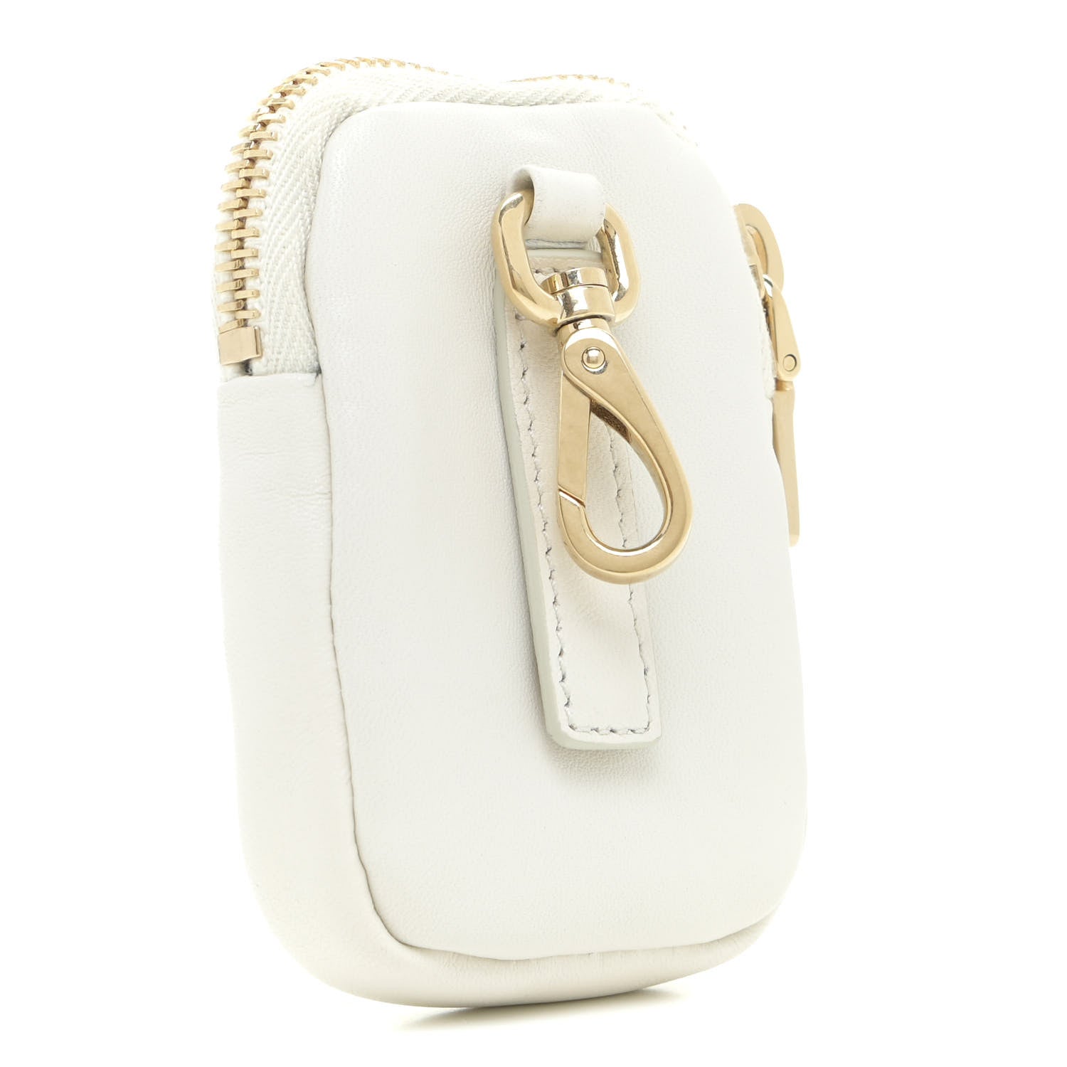 Prada Nappa Quilted Patchwork System Pouch White 2 of 7