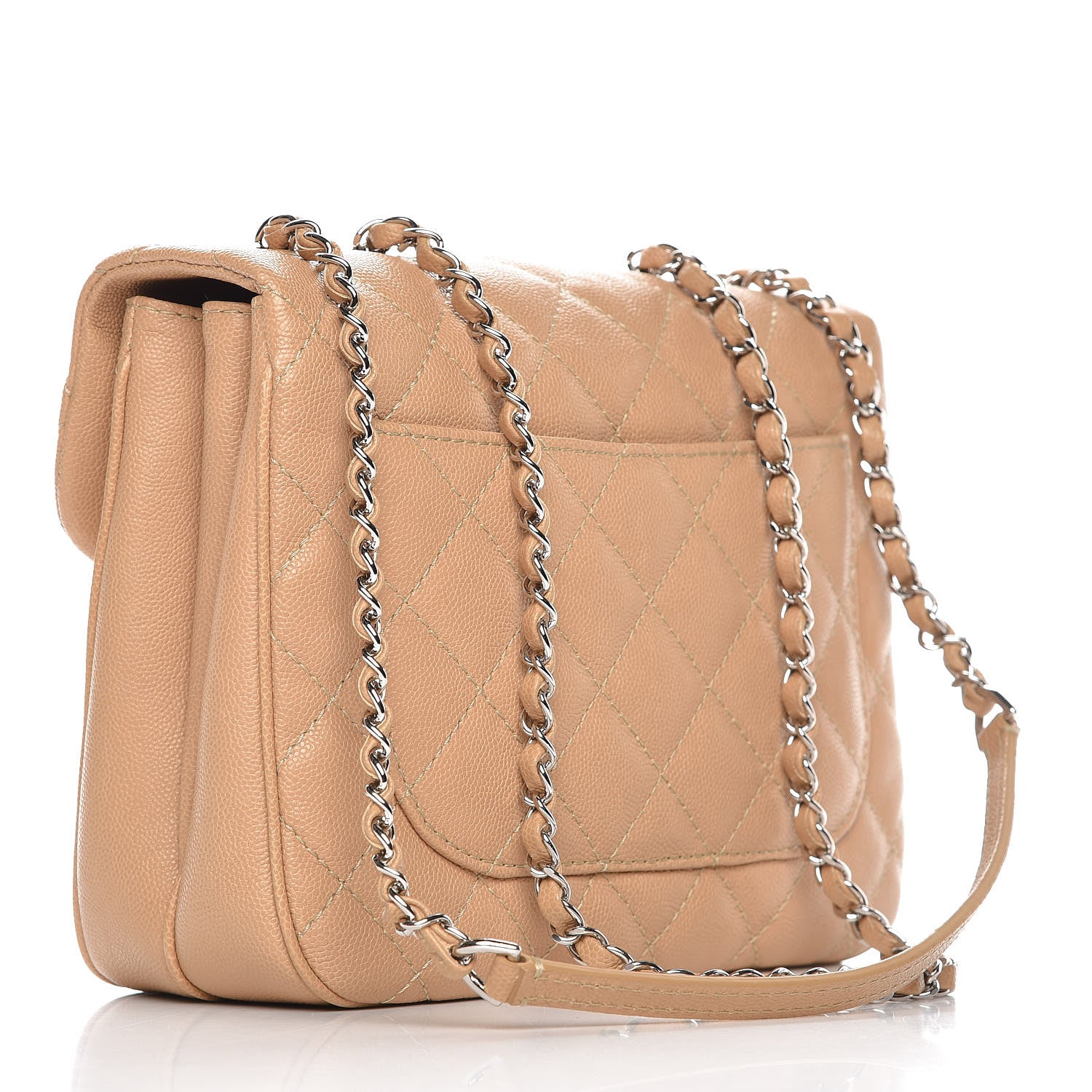 Chanel Caviar Quilted Medium Urban Companion Flap Beige 4 of 9