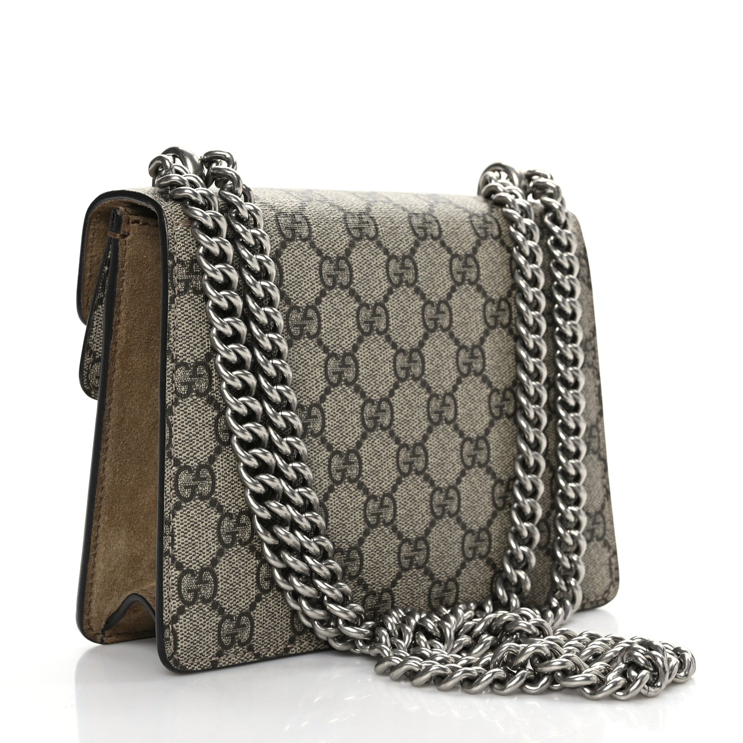 GG Supreme Monogram Mini Dionysus Shoulder Bag Taupe