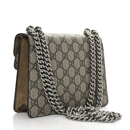 Gucci GG Supreme Monogram Mini Dionysus Shoulder Bag Taupe 3 of 9