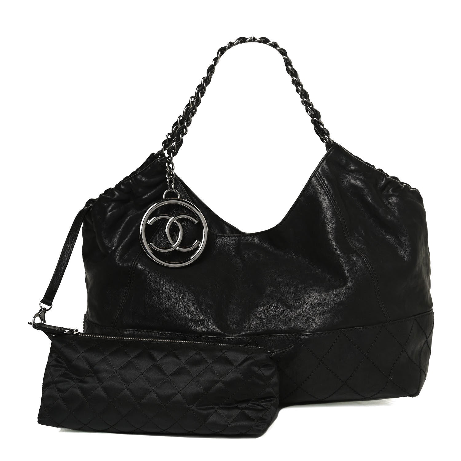 Chanel Calfskin Baby Coco Cabas Black 1 of 9